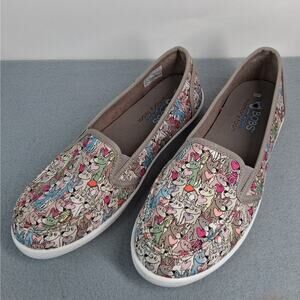 Skechers Bobs B Cute Love Shuffle Slip-On Sneakers Shoes Women's Size 11 NWOT